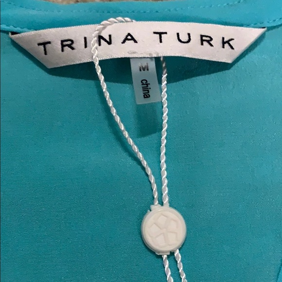 NWT Trina Turk Silk Tank - Picture 3 of 4